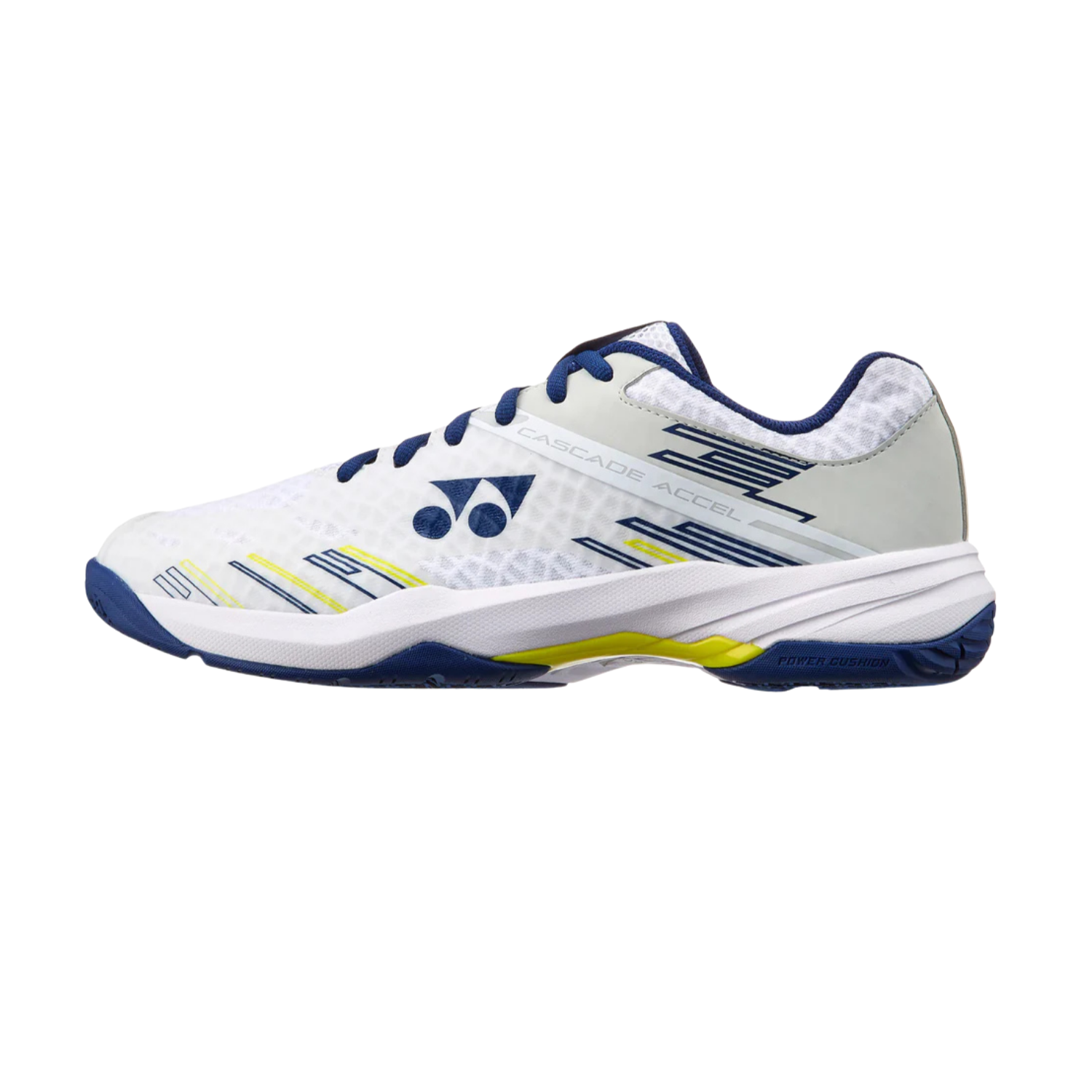 Yonex Power Cushion Cascade Accel SHBCA1EX White/Navy WHITE NAVY Badminton Shoes Yonex