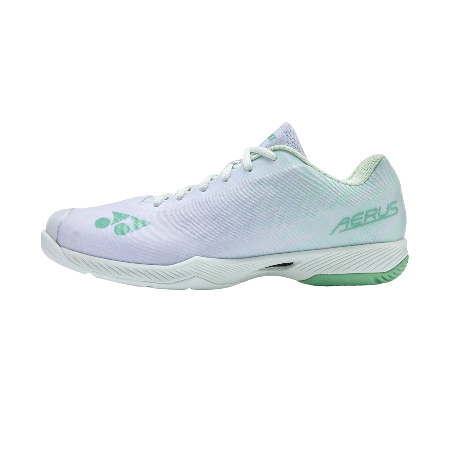 Yonex Power Cushion Aerus Z2 Wide Badminton Shoe Unisex - White/Green White Green Badminton Shoes Yonex