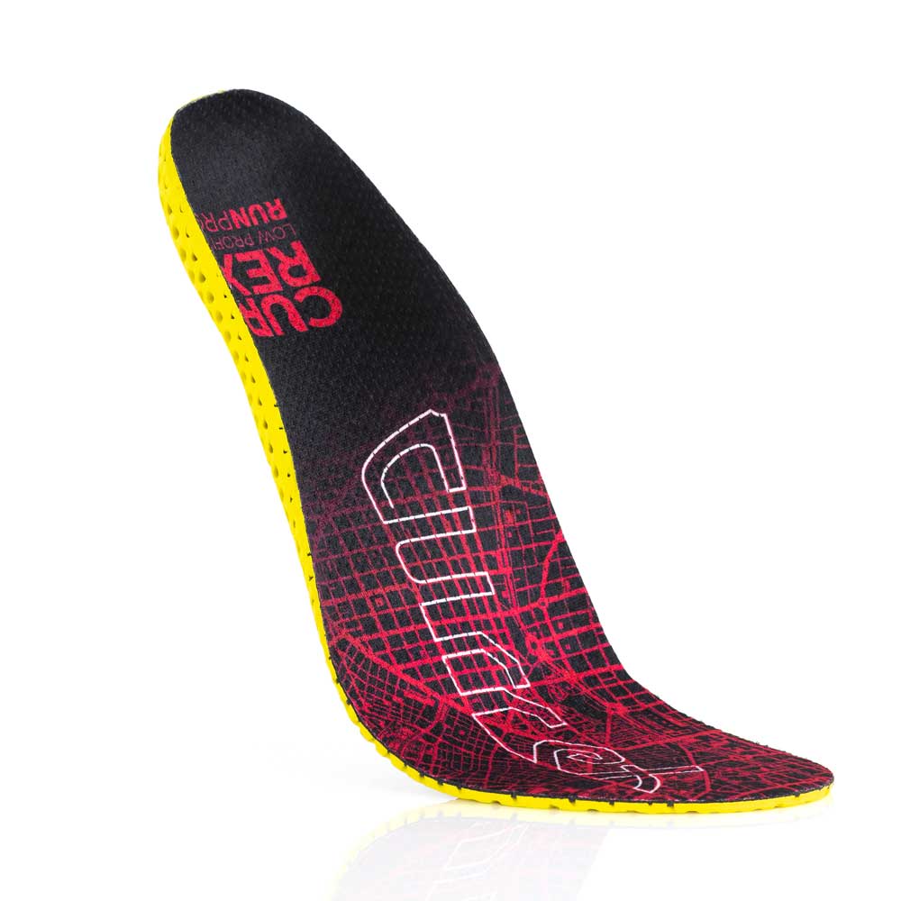 CURREX RunPro Low Profile Running Insoles - Red Insoles CURREX