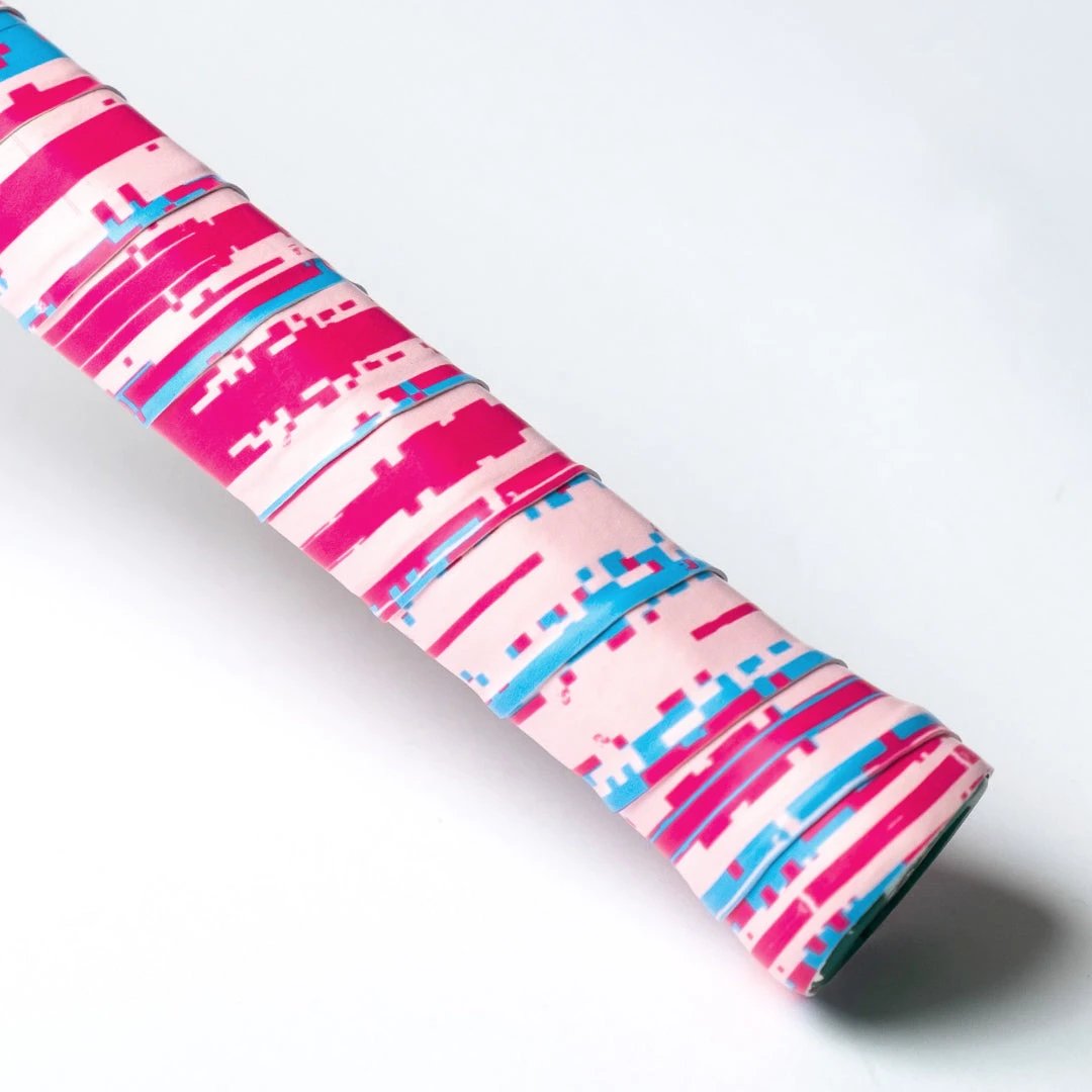 Aixo Glitch Tacky Overgrip Pink PINK OS Overgrips Aixo