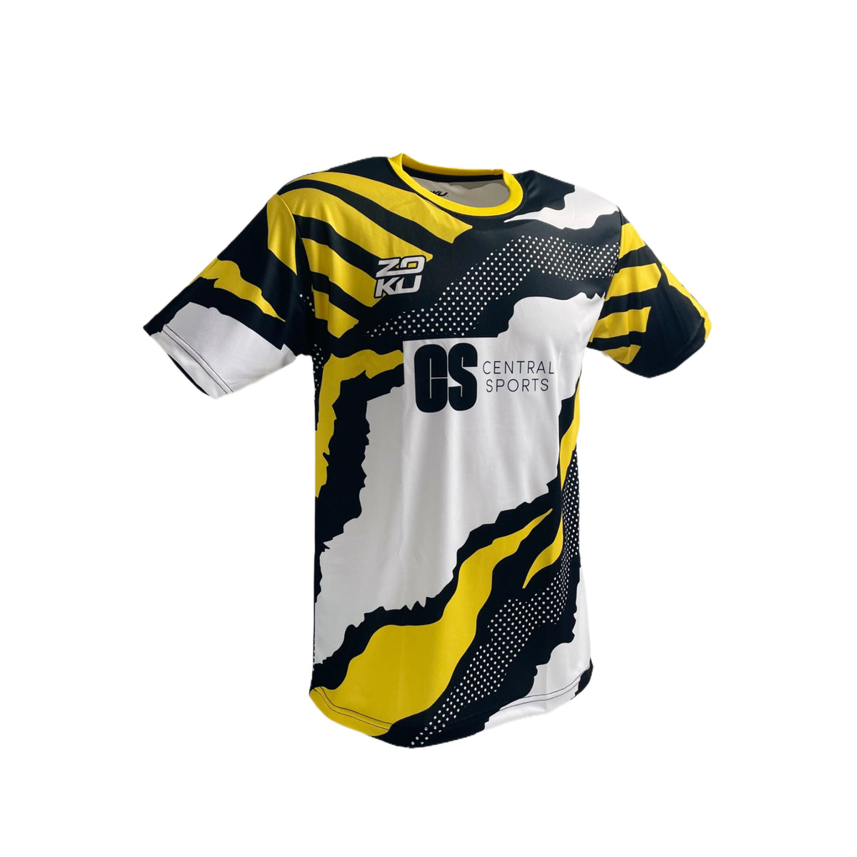 Zoku x Central Sports Zine Crew Neck T-Shirt Unisex Clearance Zoku