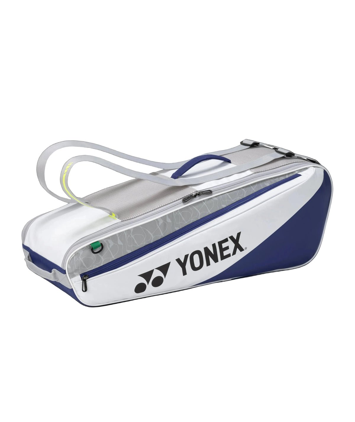 Yonex BA52526EX Club 6 Racket Bag - White/Blue Luggage Yonex