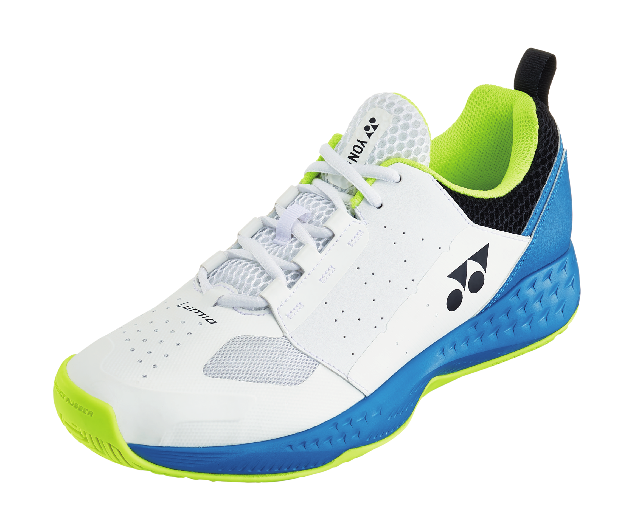Yonex SHT Lumio Tennis Shoes Juniors (White/Turquoise)