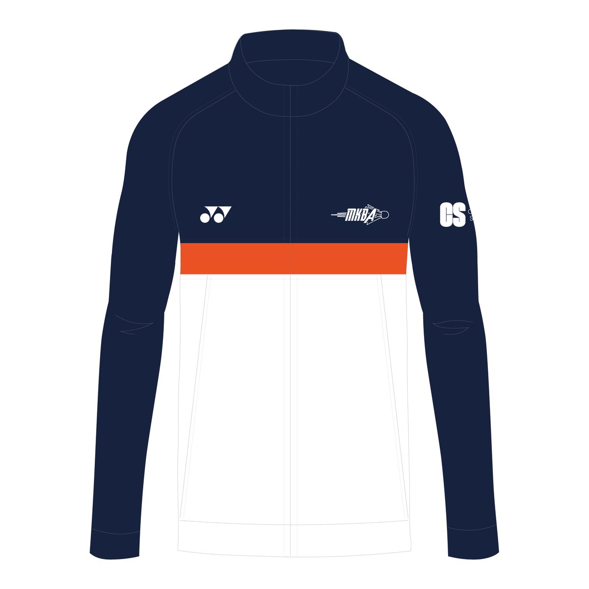 MKBA Yonex Teamwear Tracksuit Top 001 Unisex Clothing Yonex Teamwear