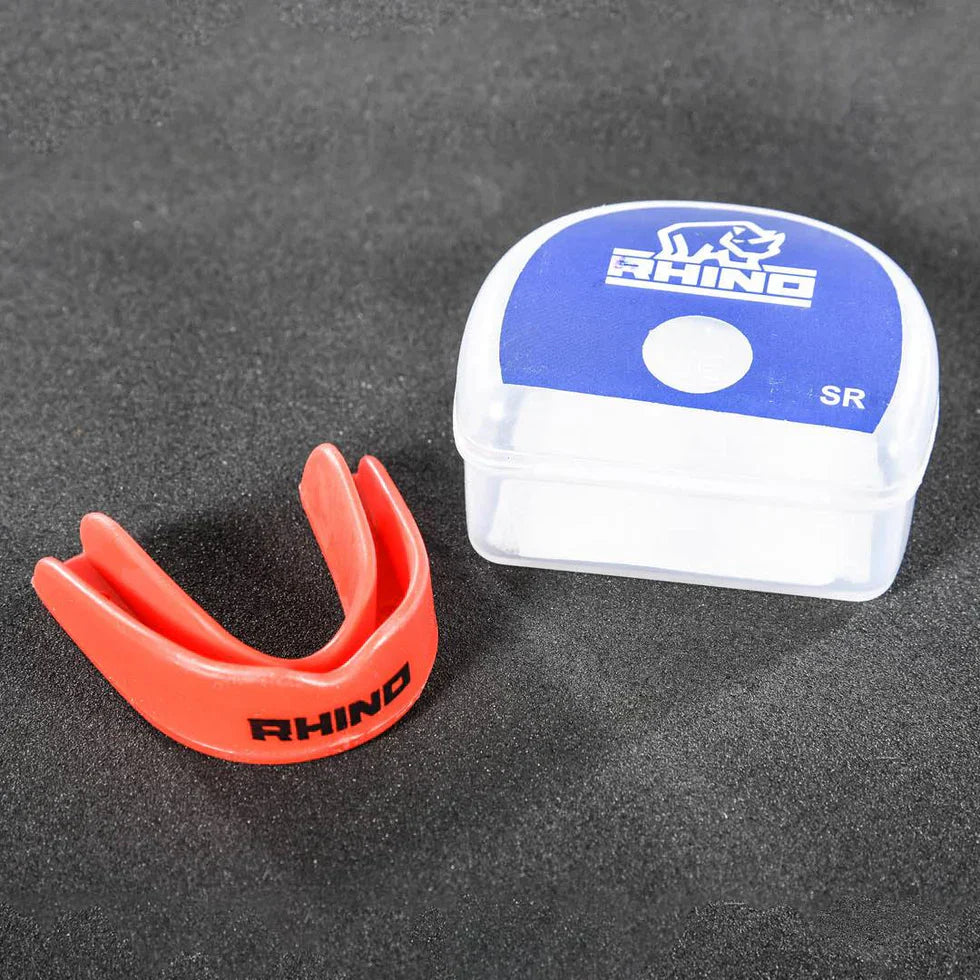Rhino Classic Mouthguard RED BLACK Mouthguard Rhino