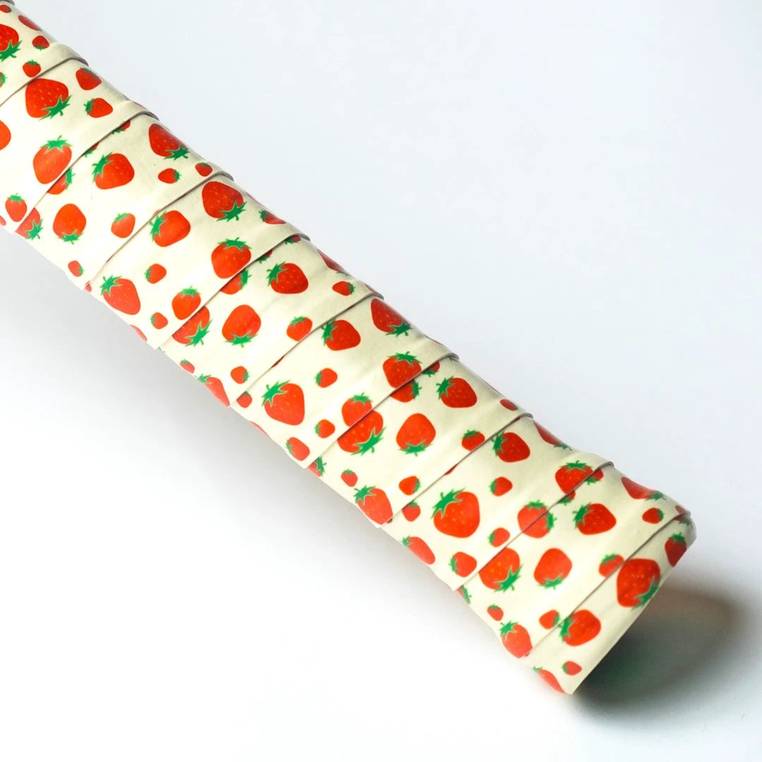 Aixo Strawberries & Cream Tacky Overgrip Overgrips Aixo