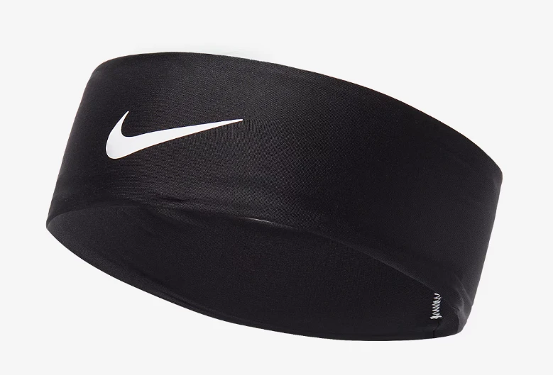 Nike Dri-Fit Fury Classic (101.1706) Headband Black White White One Size Accessories Nike