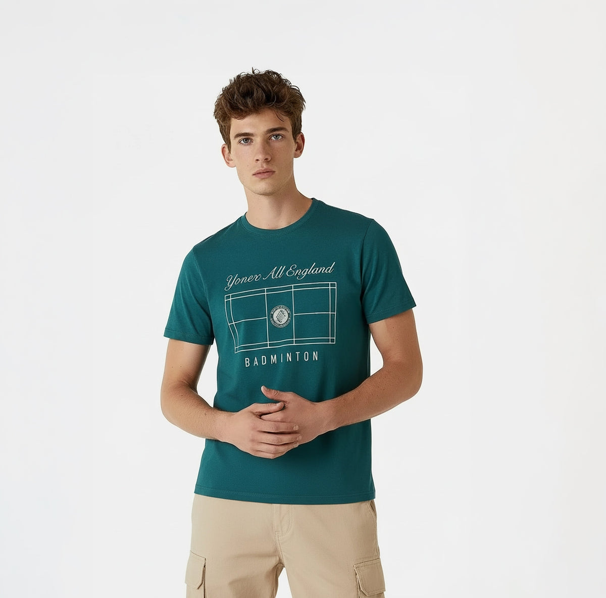 Yonex All England 1899 Crew Neck SS Top 26 - Sage Clothing Yonex