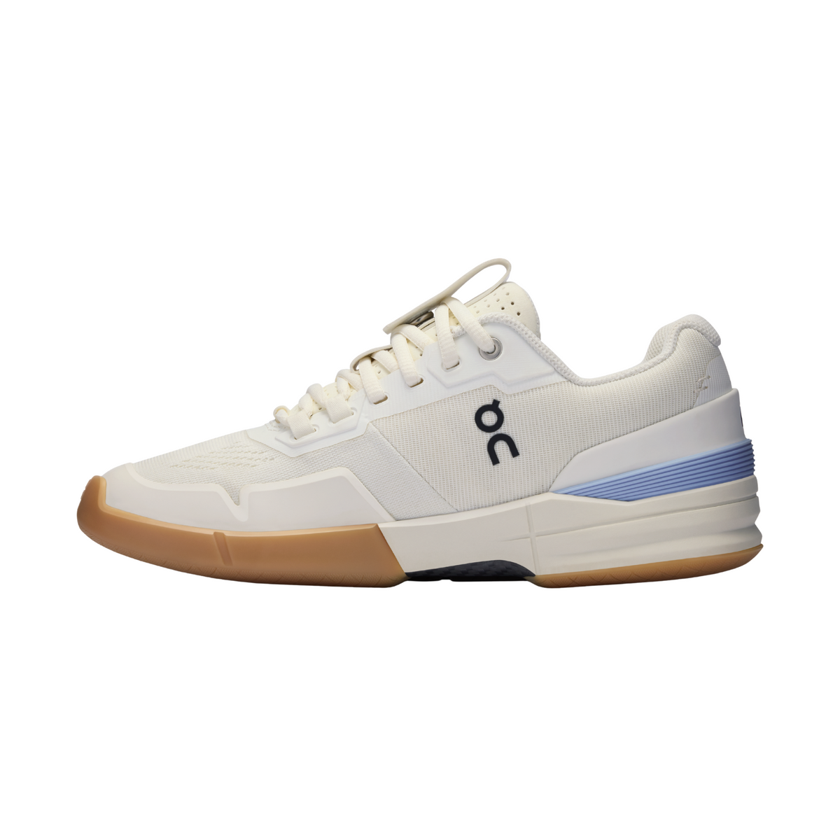 On THE ROGER Pro Tennis Shoes Men - Ivory/Chambray Tennis Shoes On Running