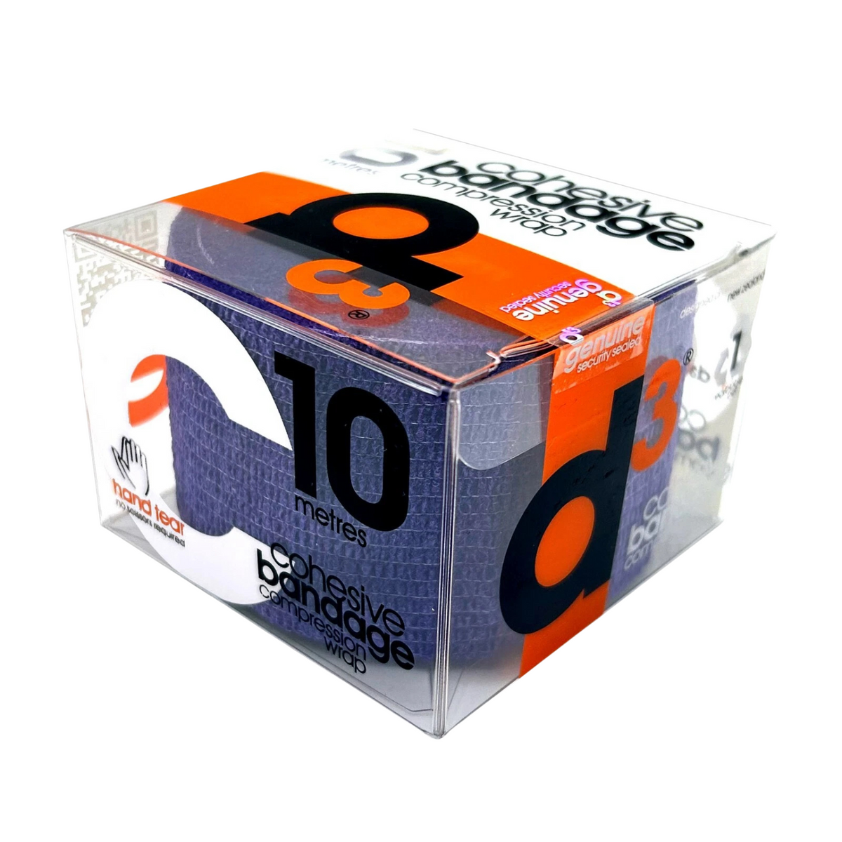 D3 Cohesive Bandage Compression Wrap 10mx50mm - Assorted Colour Choices Purple 50mm x 10m Medical Tape & Bandages D3