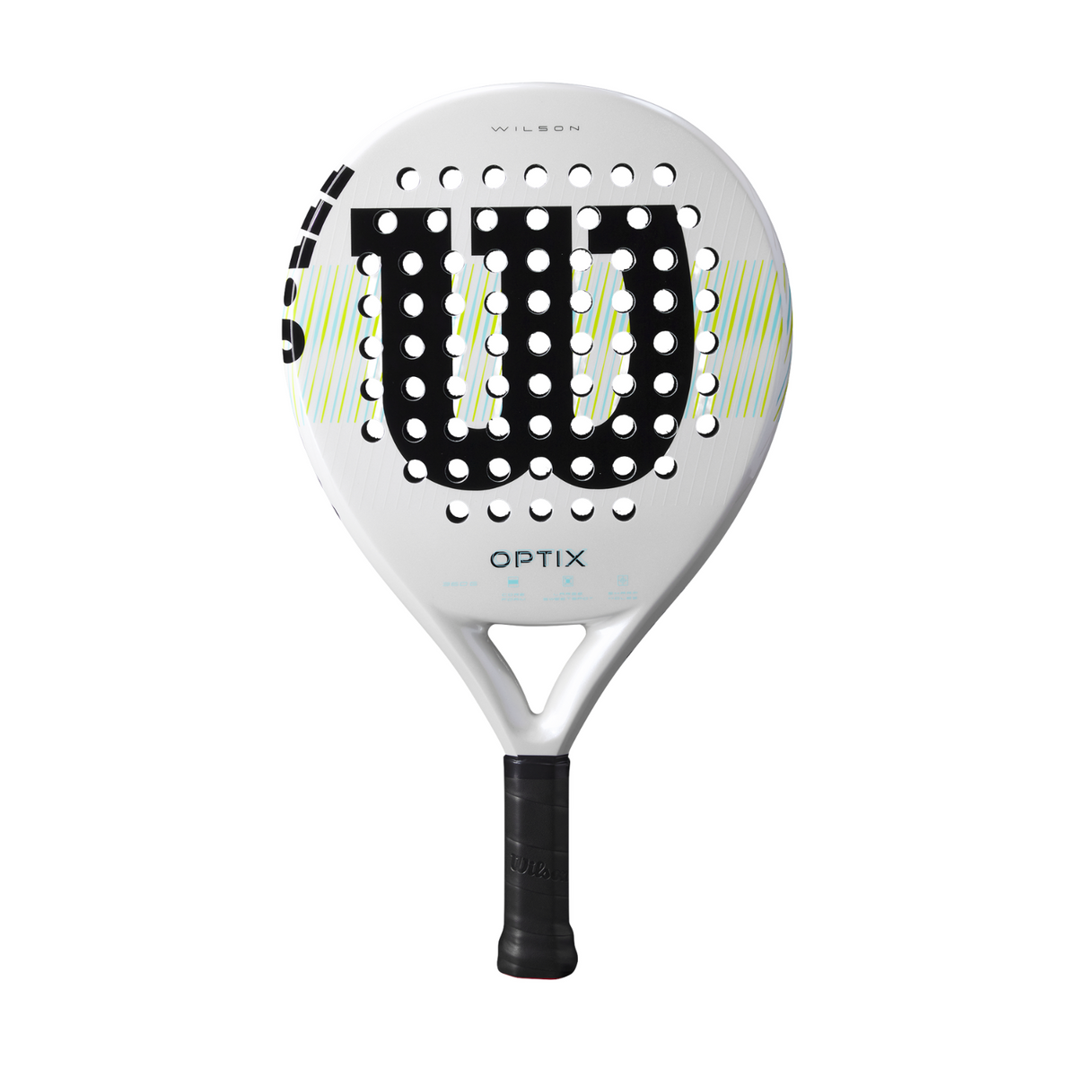 Wilson Optix V1 Padel Racket - White White G2 Padel Wilson
