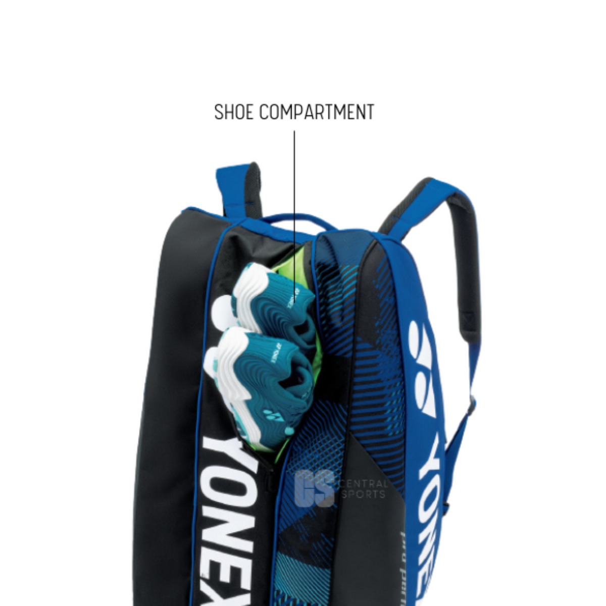 Yonex BA92426EX Pro 6 Racket Bag - Scarlet Luggage Yonex