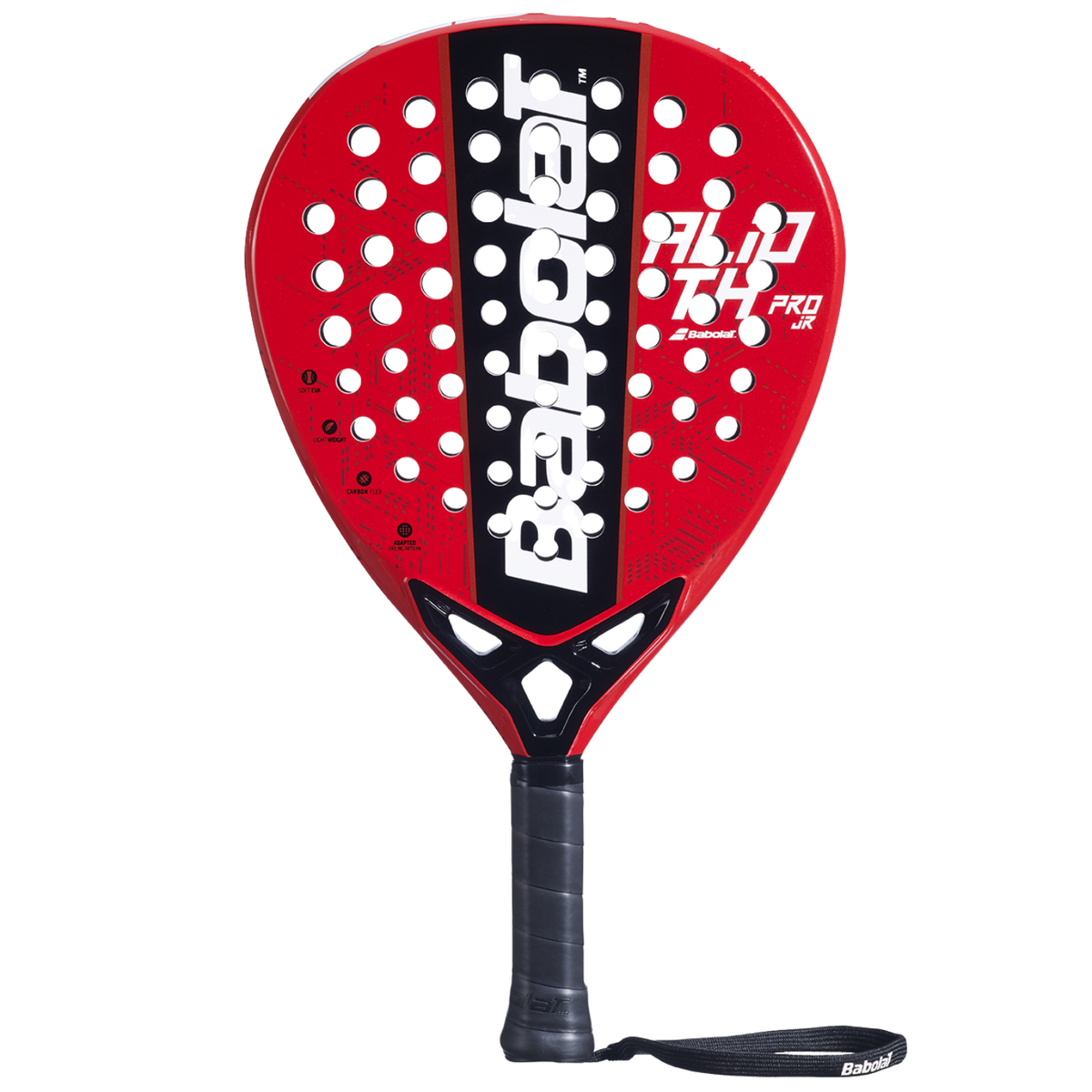 Babolat Alioth Pro Junior 2025 Padel Racket - Red Padel Babolat