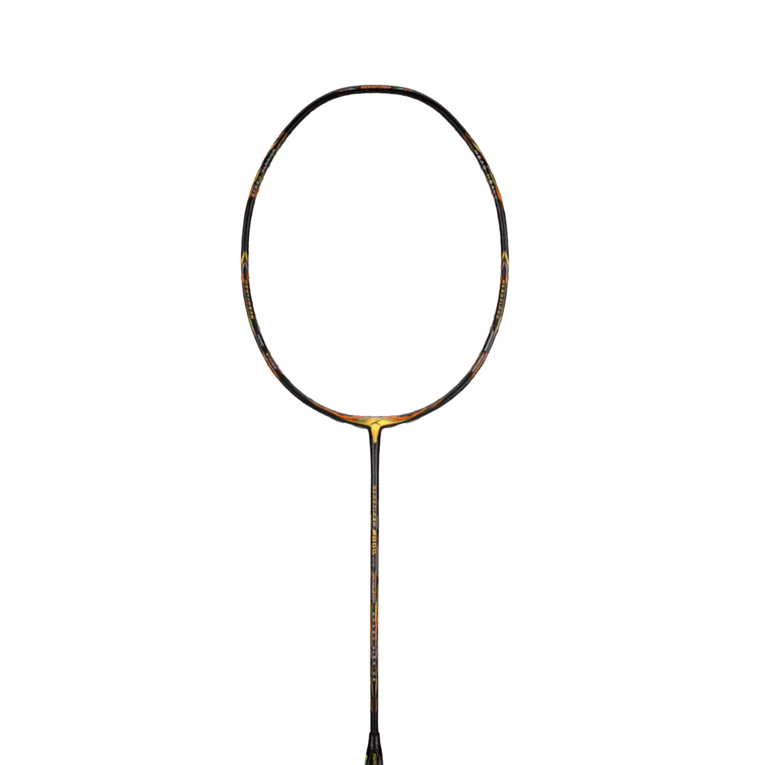 Hundred Aeroflash 8000 Attack 4U Badminton Racket - Charcoal/Black/Gold Badminton Rackets Hundred