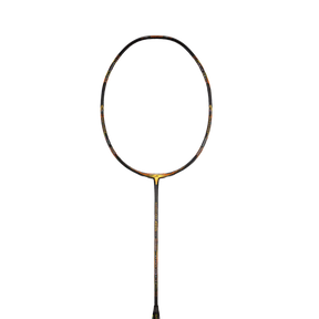 Hundred Aeroflash 8000 Attack 4U Badminton Racket - Charcoal/Black/Gold Badminton Rackets Hundred