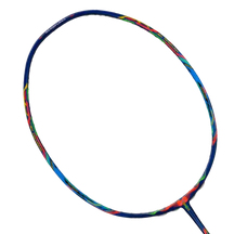 Hundred Aeroflash X Zoom 5U Badminton Racket - Navy/Blue/Orange Navy Blue Orange 5U6 Badminton Rackets Hundred