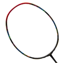 Hundred Flutter 7 Attack 4U Badminton Racket - Black/Red Black Red 4U6 Badminton Rackets Hundred