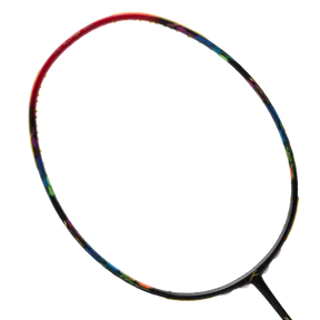 Hundred Flutter 7 Attack 4U Badminton Racket - Black/Red Black Red 4U6 Badminton Rackets Hundred