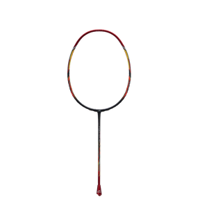 Hundred Atomic X 38 Power Badminton Racket - Charcoal/Red Badminton Rackets Hundred