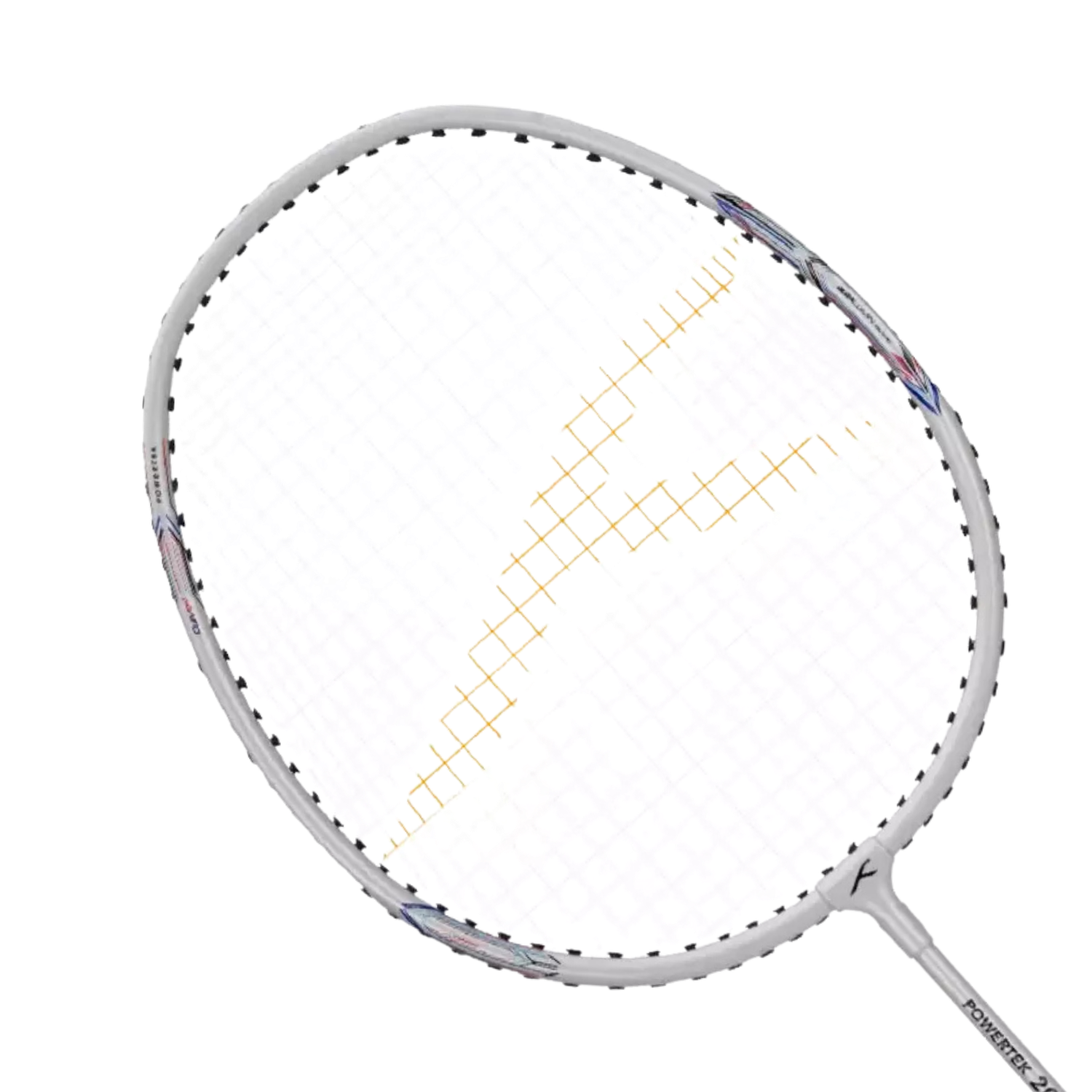 Hundred Powertek 200 2U Badminton Racket - White White 2U6 Badminton Rackets Hundred