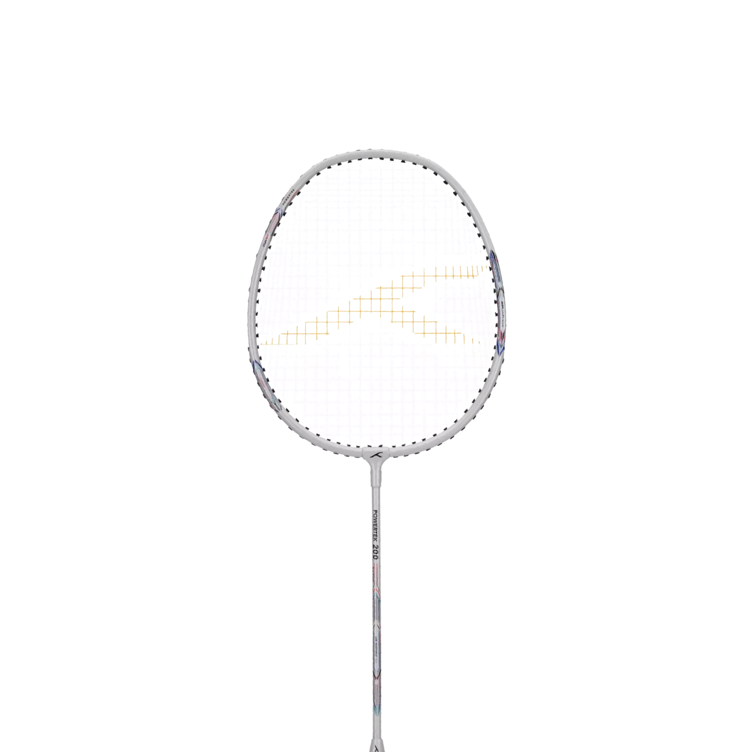 Hundred Powertek 200 2U Badminton Racket - White Badminton Rackets Hundred