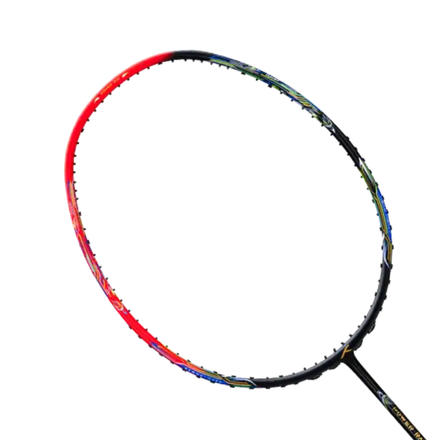 Hundred Power Ray 900 5U Badminton Racket - Black/Red Black Red 5U6 Badminton Rackets Hundred