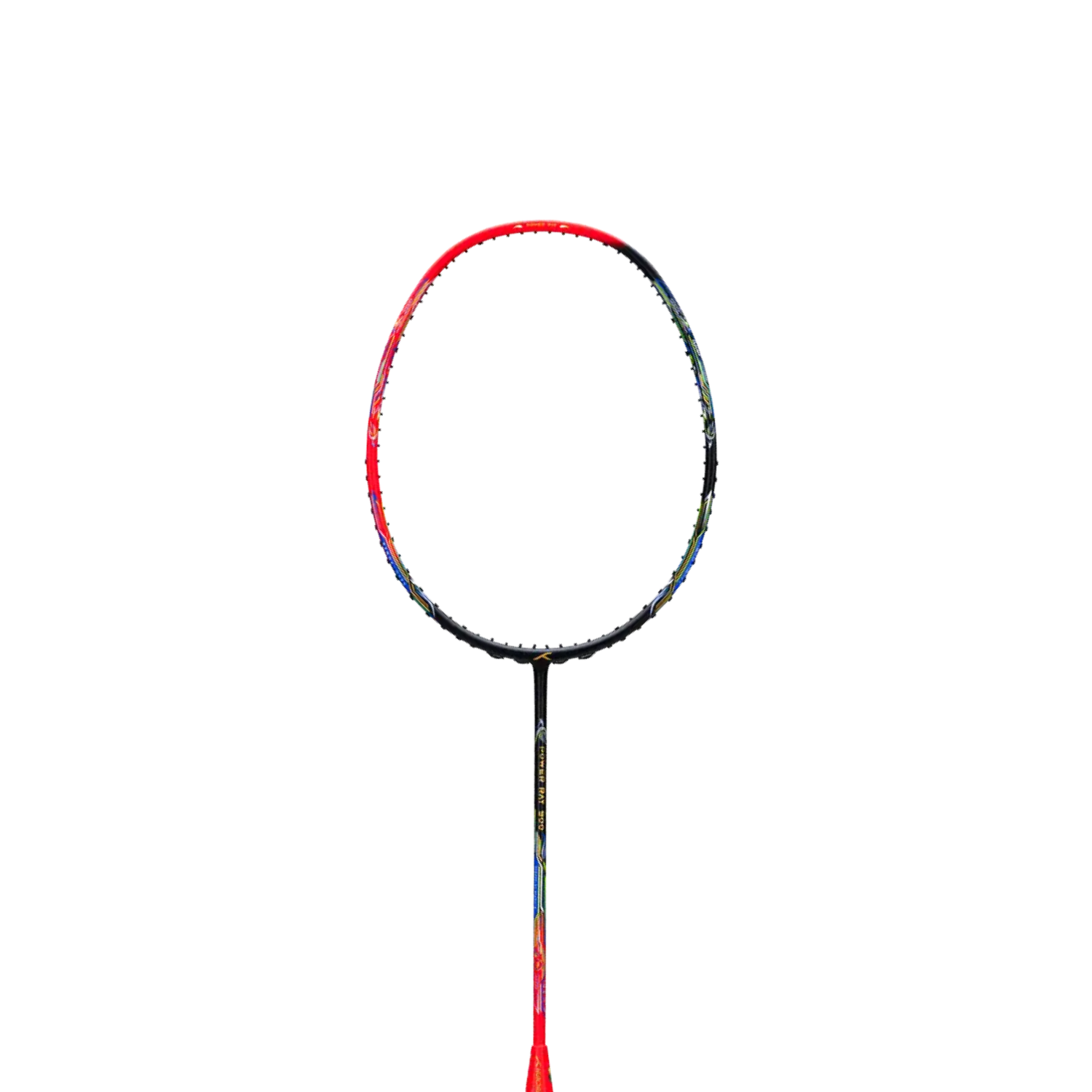 Hundred Power Ray 900 5U Badminton Racket - Black/Red Badminton Rackets Hundred
