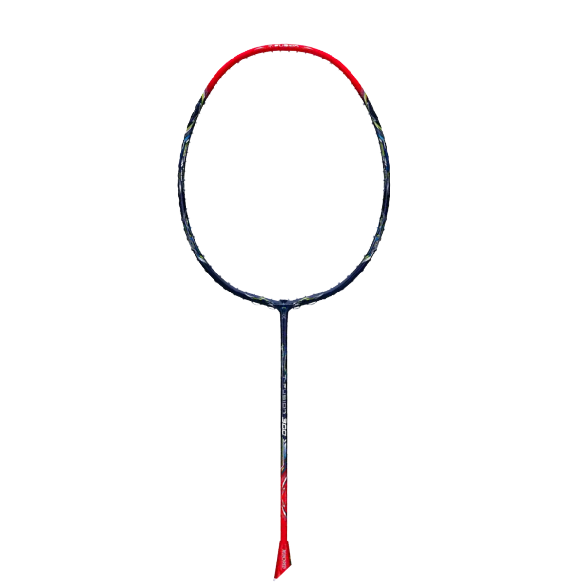 Hundred T-Fusion 300 5U Badminton Racket - Navy/Red Badminton Rackets Hundred