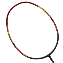 Hundred Atomic X 38 Power Badminton Racket - Charcoal/Red Charcoal Red 3U6 Badminton Rackets Hundred