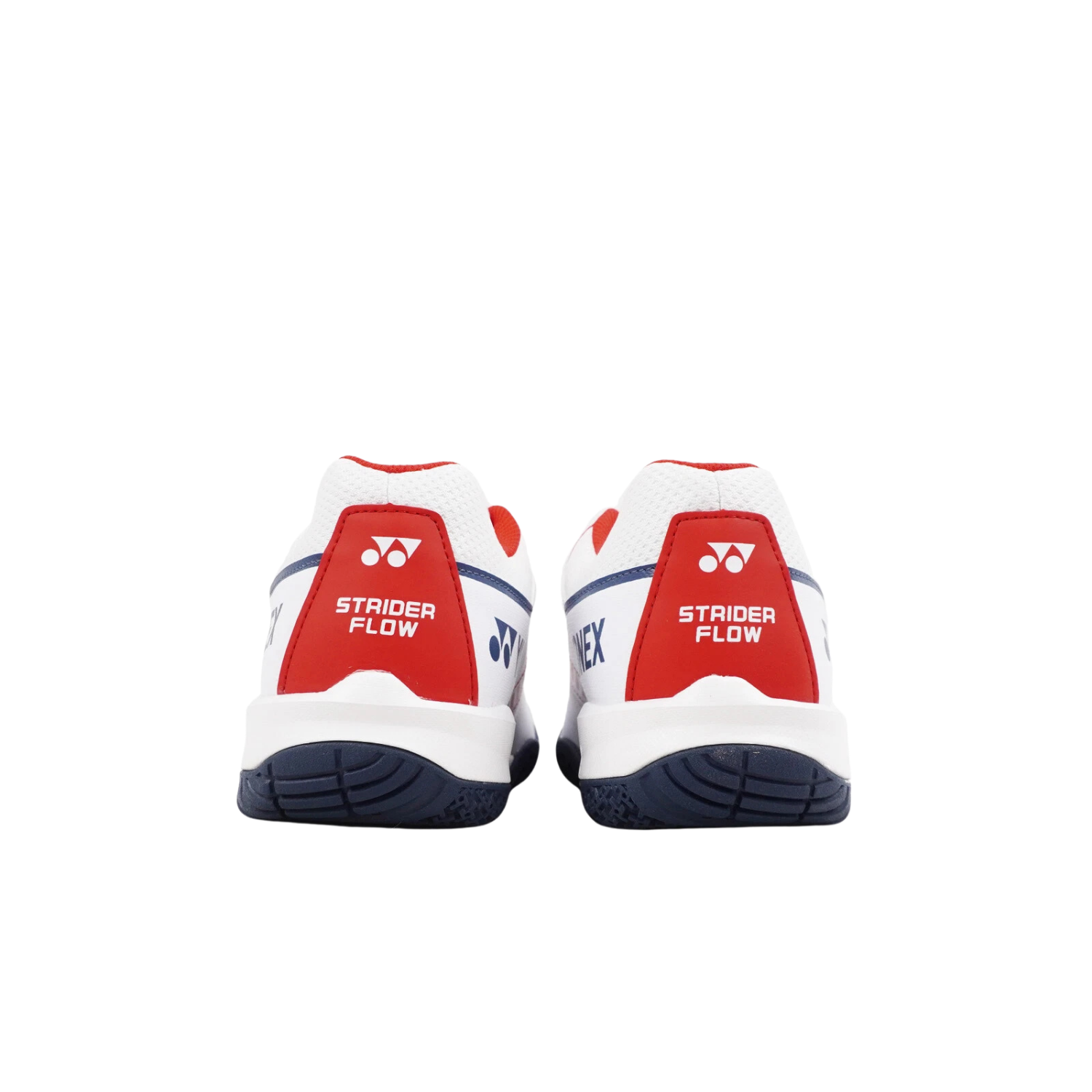 Yonex SHBSF1WEX PC Strider Flow Wide Badminton Shoes Men - White/Red Badminton Shoes Yonex