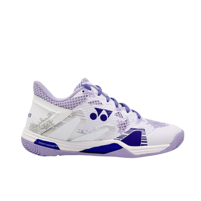 Yonex Power Cushion Eclipsion Z3 Badminton Shoe Women - White/Purple Badminton Shoes Yonex