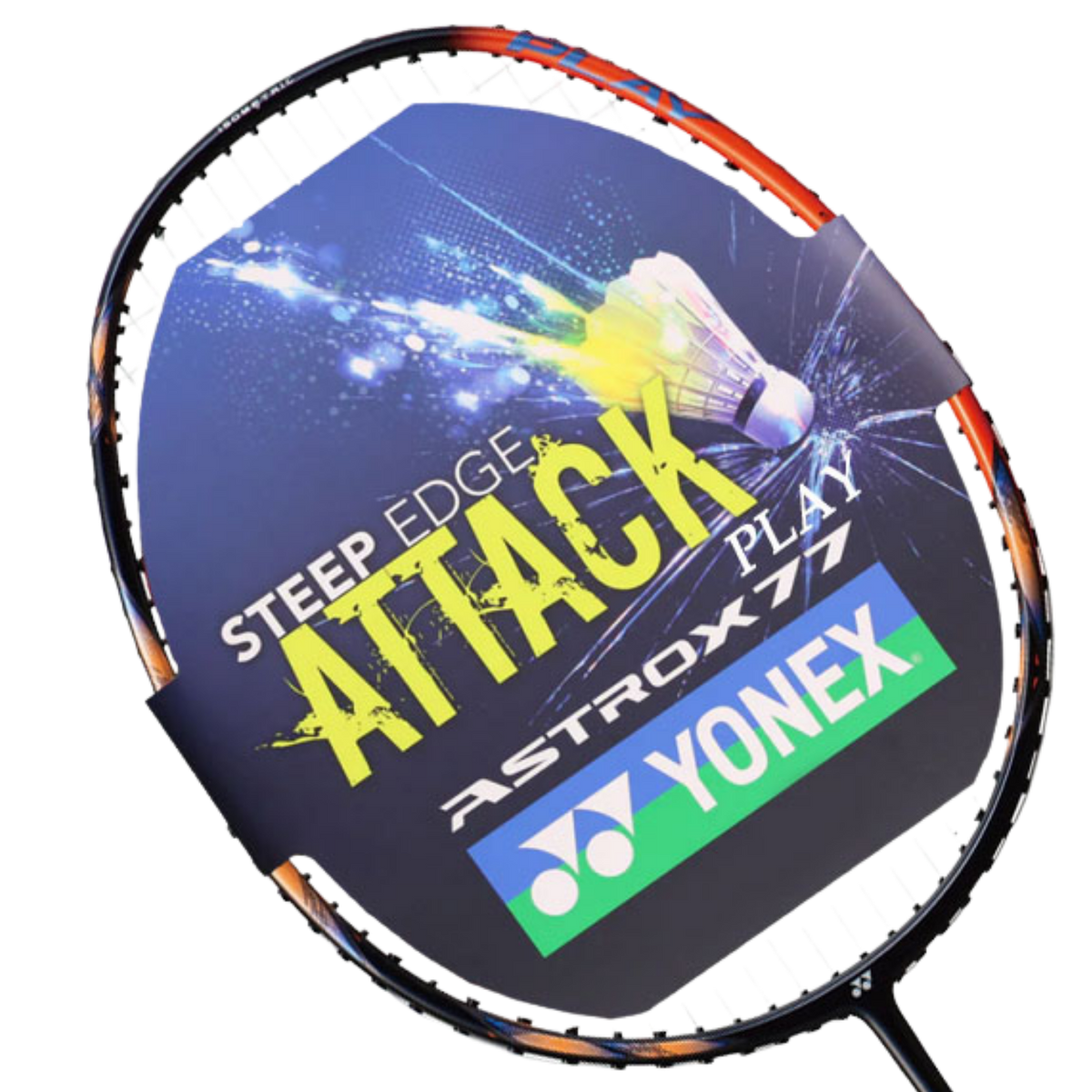 Yonex Astrox 77 Play Badminton Racket 4U - High Orange High orange 4UG5 Badminton Rackets Yonex