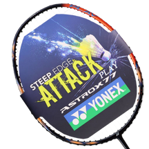 Yonex Astrox 77 Play Badminton Racket 4U - High Orange High orange 4UG5 Badminton Rackets Yonex