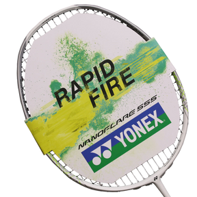 Yonex Nanoflare 555 Badminton Racket - Matte White 4UG4 Badminton Rackets Yonex