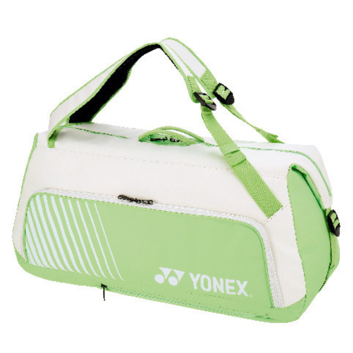 Yonex BA82436EX Active Duffle Bag 2026 - White/Green White Green Duffle Bag Luggage Yonex