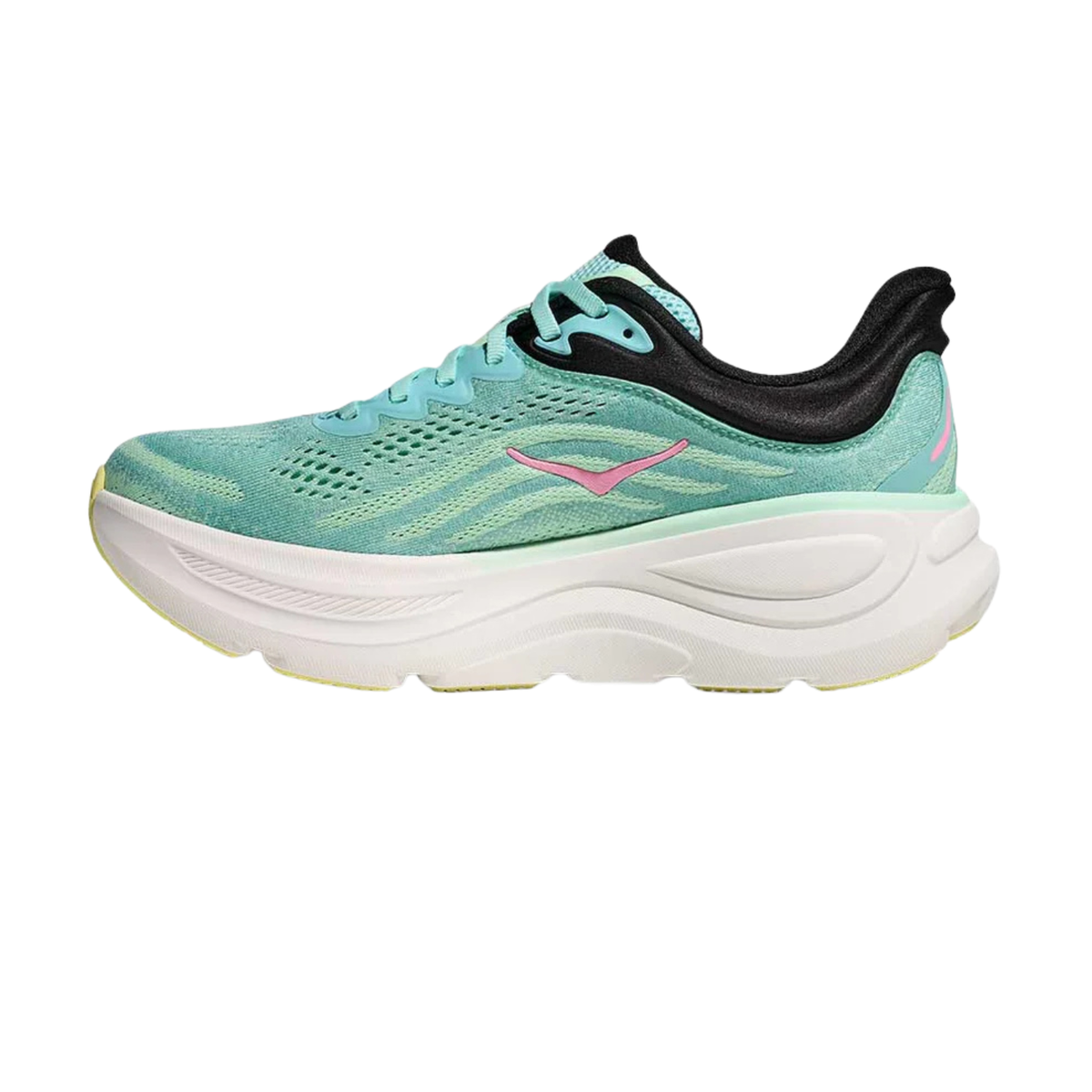 Hoka Bondi 9 Running Shoes Women - Blue Spark/Mint Fluorite Running Shoes Hoka