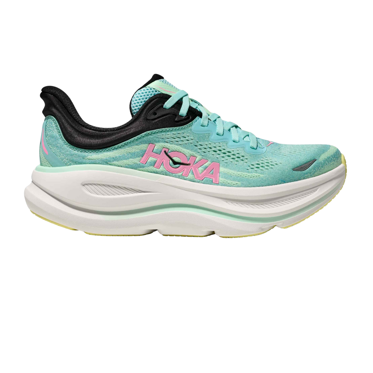 Hoka Bondi 9 Running Shoes Women - Blue Spark/Mint Fluorite Blue Spark Mint Fluorite Running Shoes Hoka