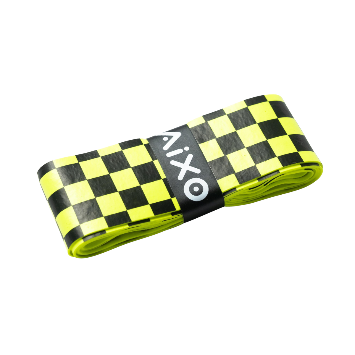 Aixo Checker Dry Overgrip Black & Yellow Overgrips Aixo