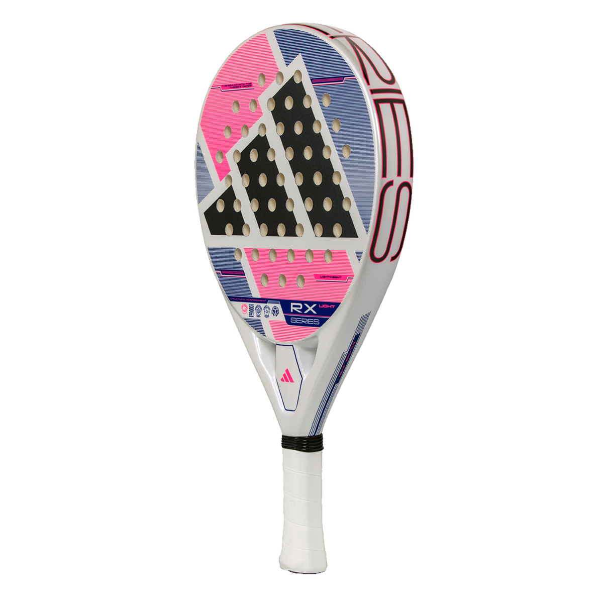 Adidas RX Series Light 2026 Padel Racket - White/Pink Padel Adidas