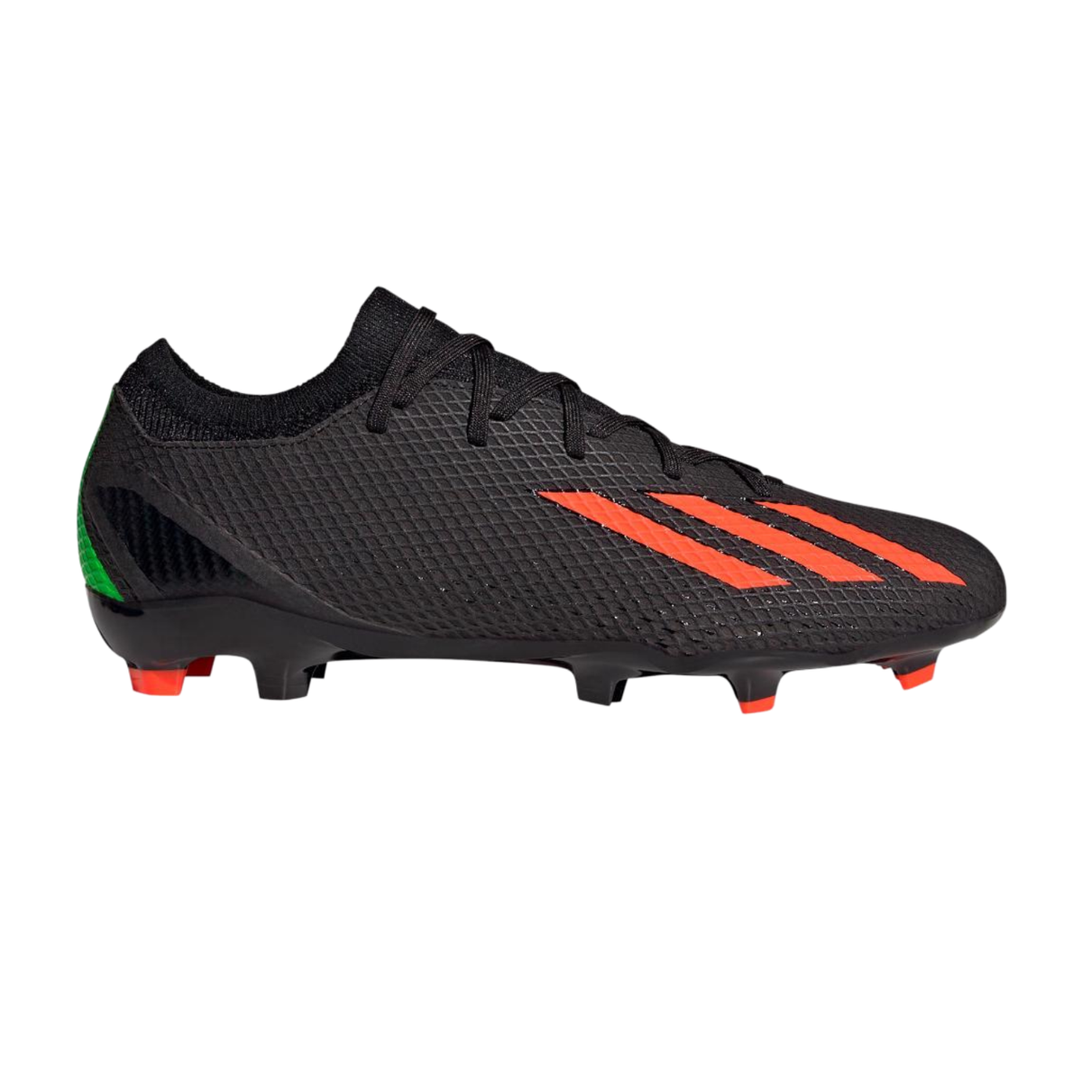Adidas X Speedportal 3 FG Football Boots Unisex - Core Black/Solar Red CBLACK SOLRED TMSOGR Football Boots Adidas