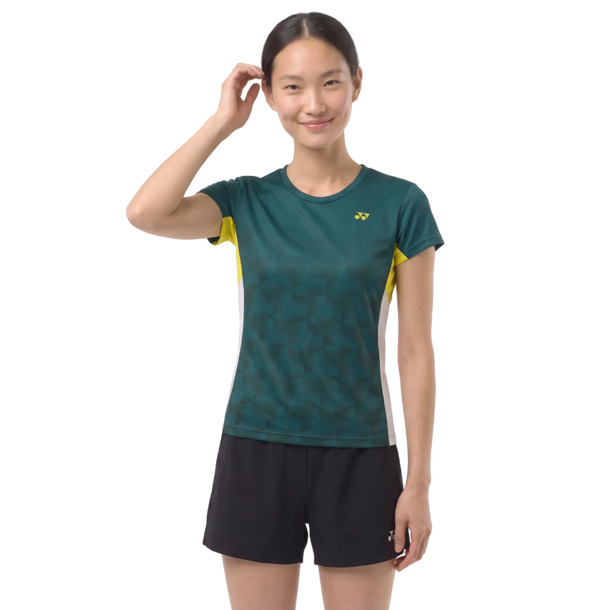 Yonex YTL12 V2 Women T-Shirt - Dark Teal Clothing Yonex