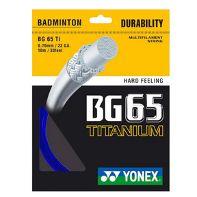 Yonex BG65 Ti String (10m Set) White