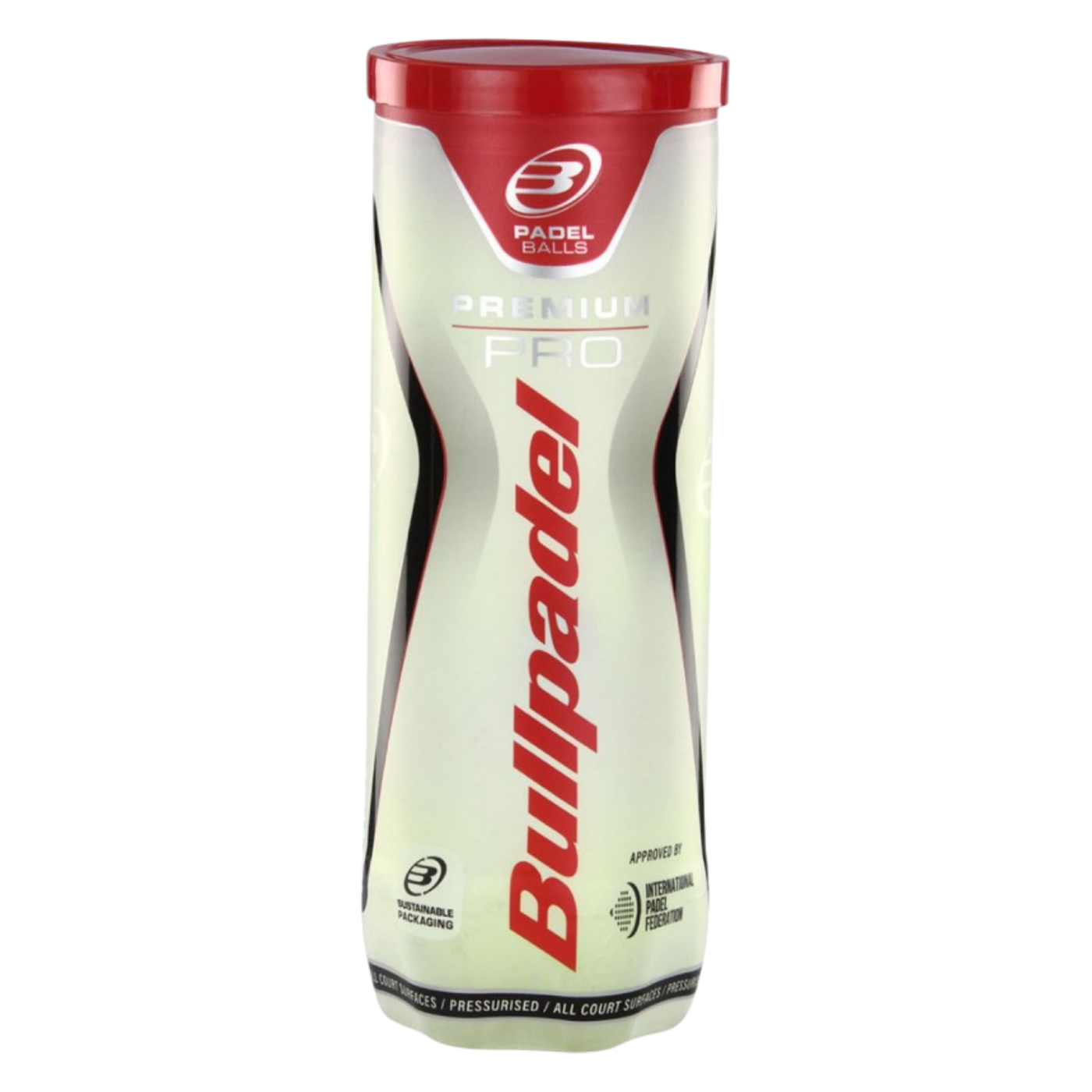 BullPadel Premium Pro Padel Balls (3-Pack) Padel Balls BullPadel