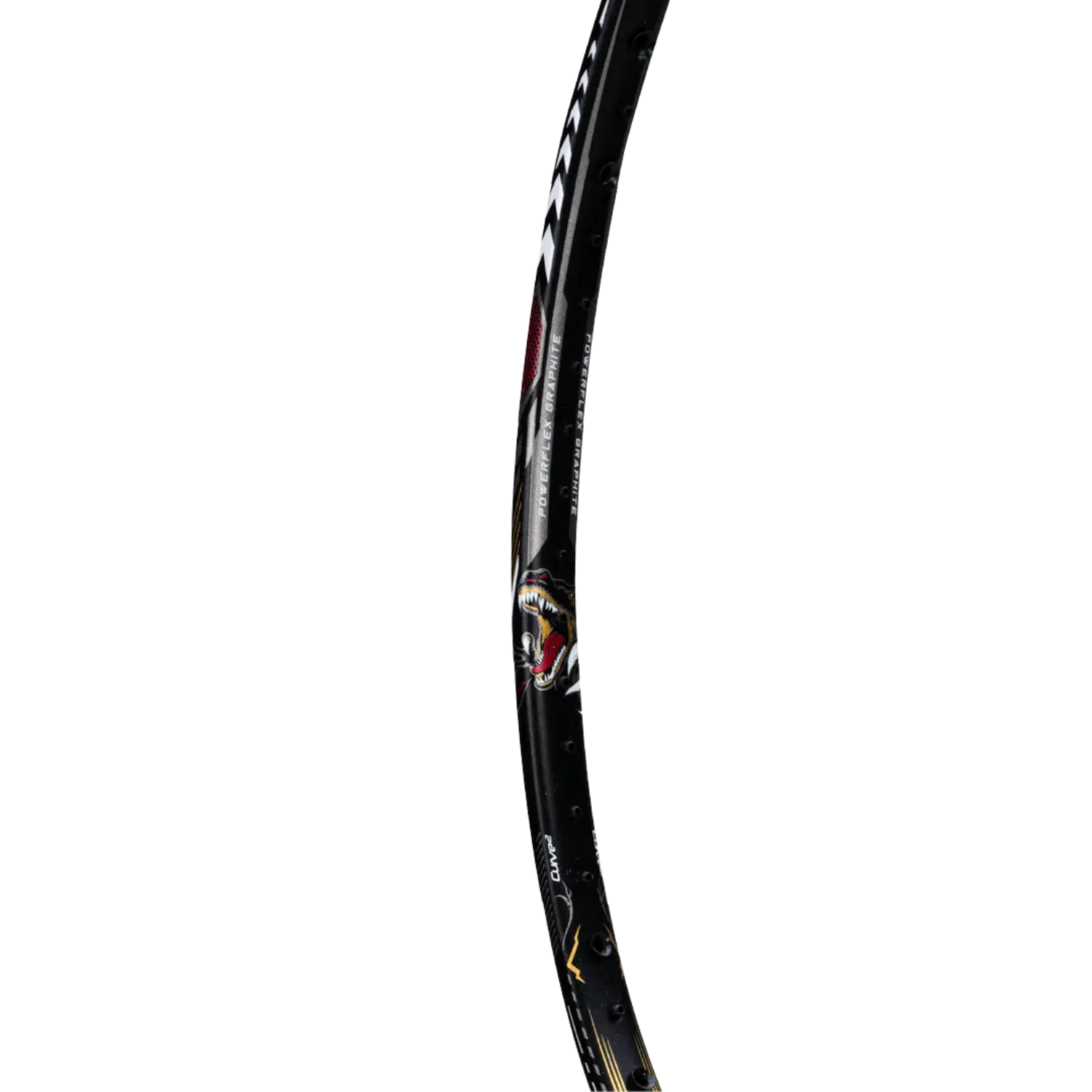 Hundred T-Rex 800 Badminton Racket - Black Badminton Rackets Hundred