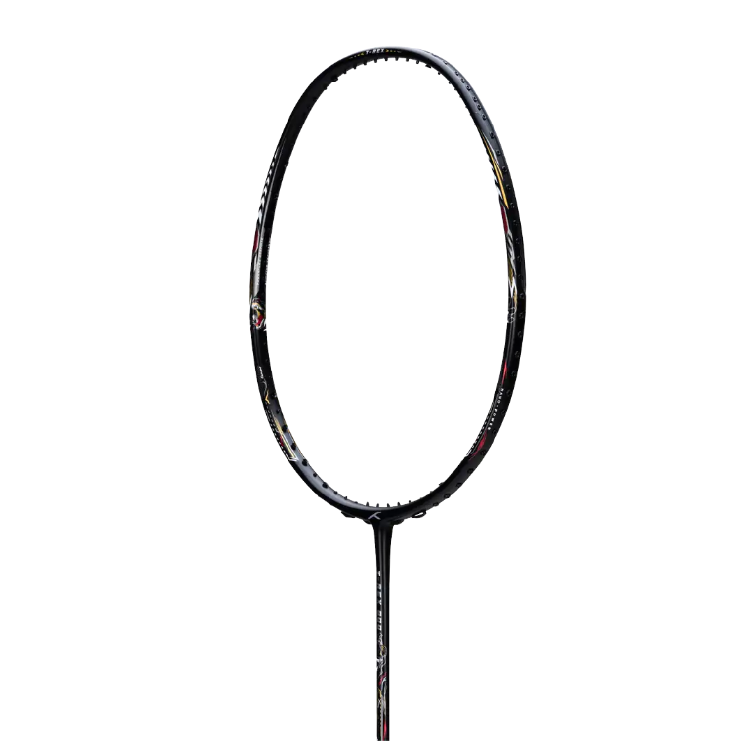 Hundred T-Rex 800 Badminton Racket - Black Badminton Rackets Hundred