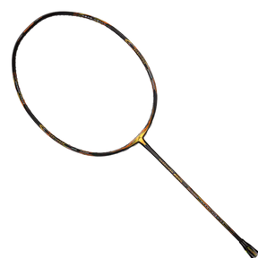 Hundred Aeroflash 8000 Attack 4U Badminton Racket - Charcoal/Black/Gold Badminton Rackets Hundred