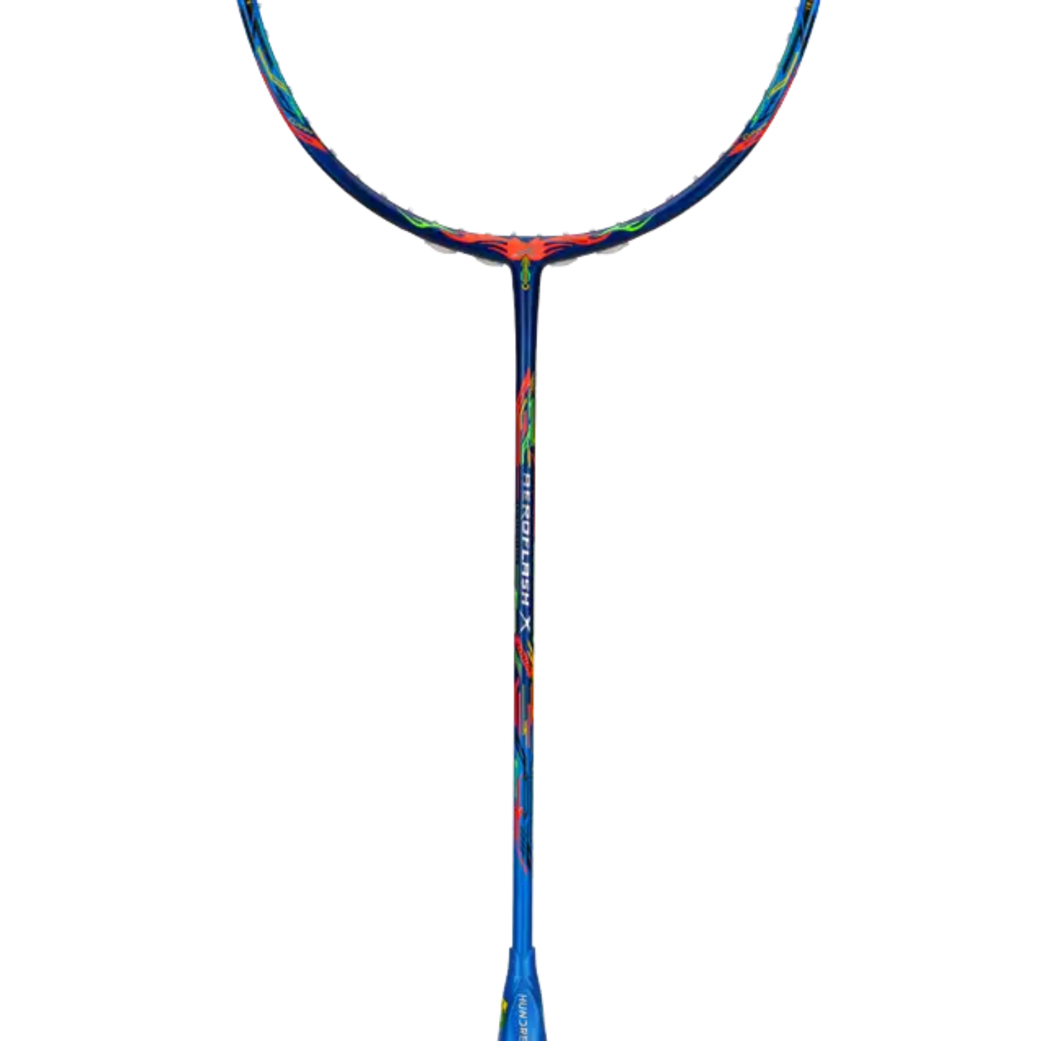 Hundred Aeroflash X Zoom 5U Badminton Racket - Navy/Blue/Orange Badminton Rackets Hundred