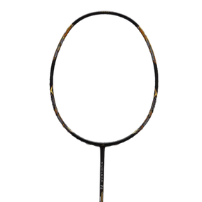Hundred Nuclear 72 6U Badminton Racket - Black/White/Gold Badminton Rackets Hundred