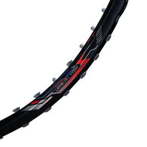 Hundred T-Fusion 300 5U Badminton Racket - Grey/Lime Badminton Rackets Hundred