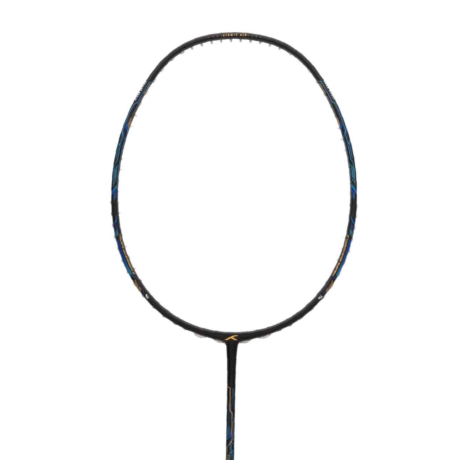 Hundred Atomic Air 77 Badminton Racket - Black/Blue Badminton Rackets Hundred